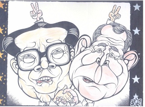 Sweden political cartoon